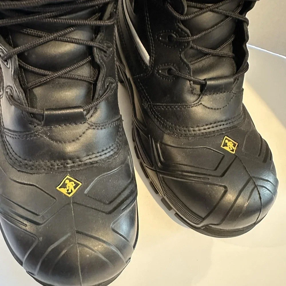 TERRA Crossbow Composite Toe Safety Work Boots‎ Black Men's Size 8